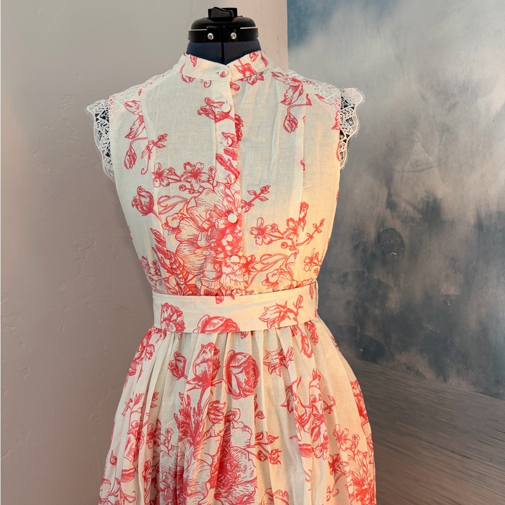 Floral Print Maxi Dress #118 - Picture 2 of 6